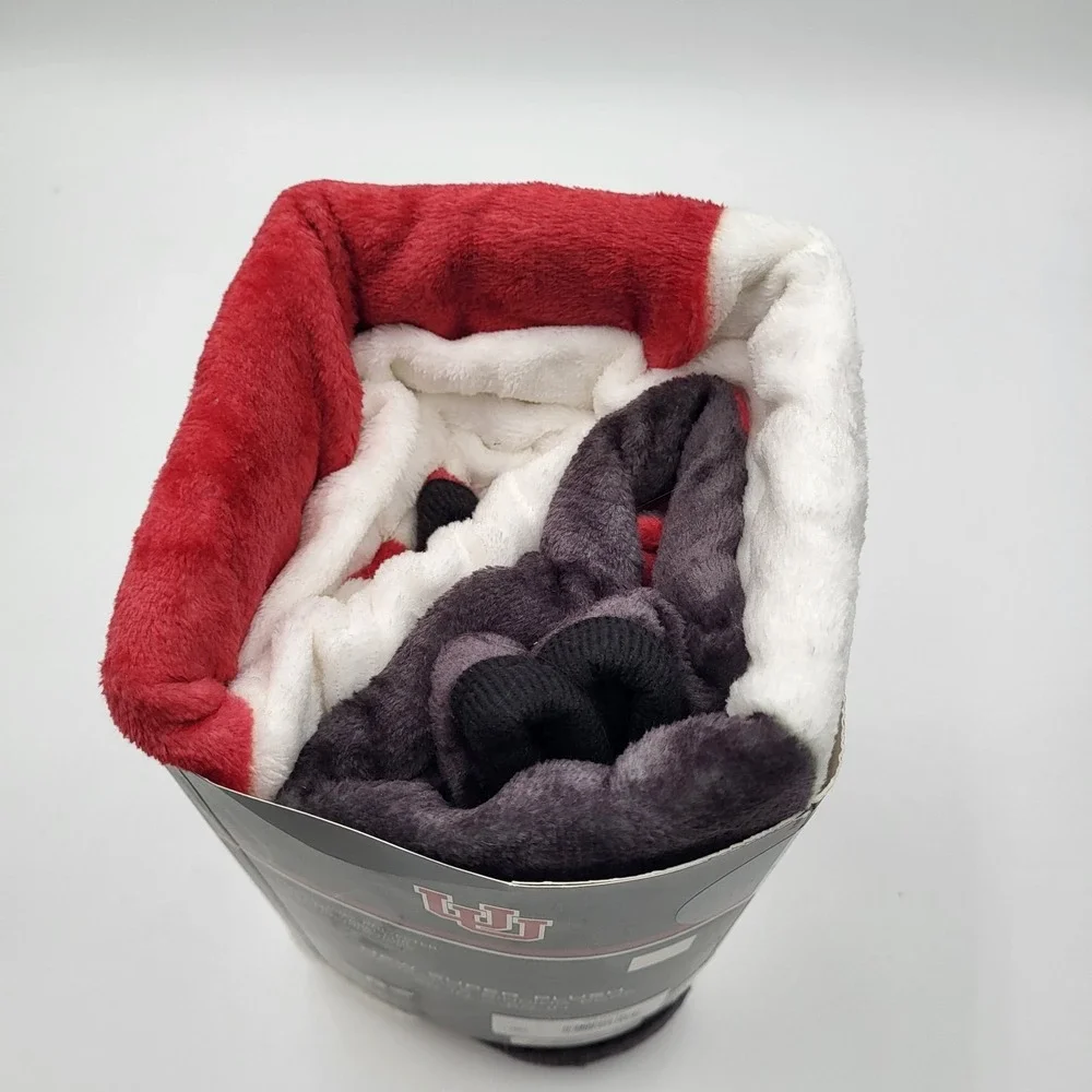 University of Utah Utes Ultra Soft Tailgate Throw Plush Blanket 50